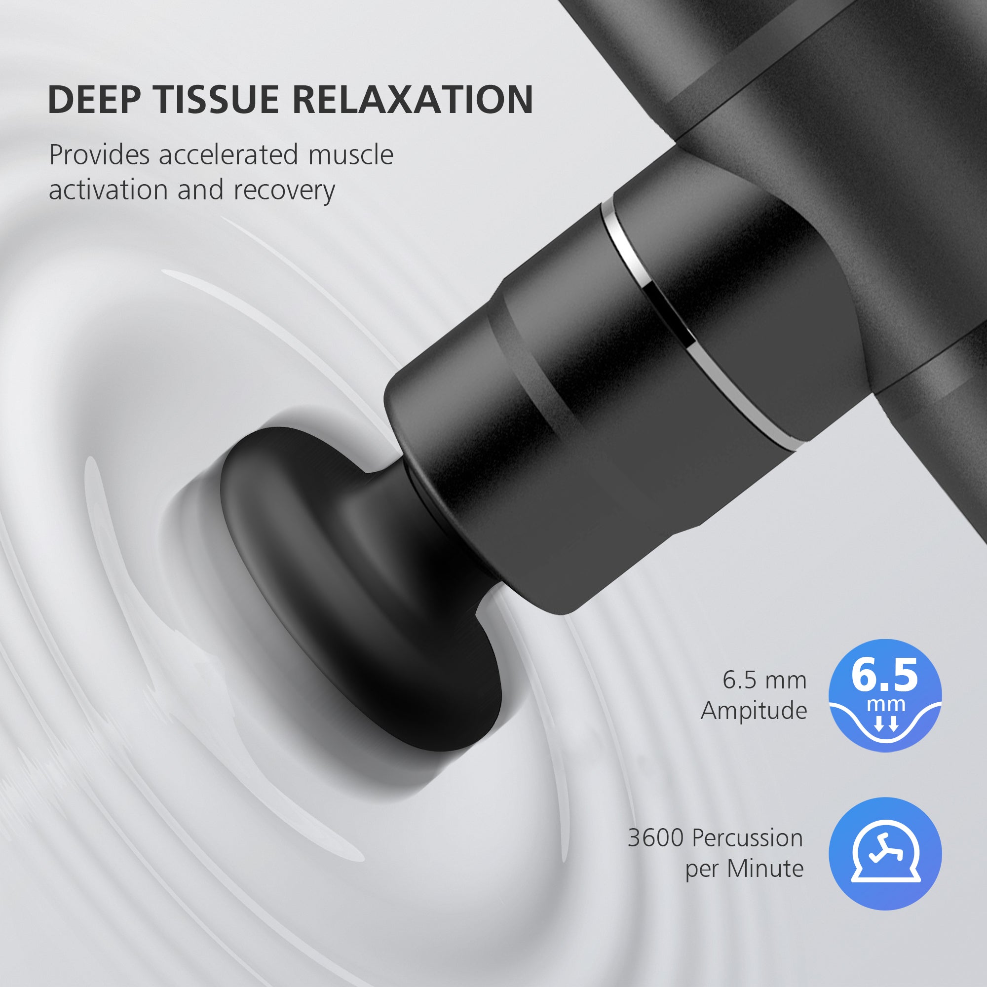 COMFIER Mini Massage Gun,Pocket-Sized Small Massge Gun - 4909