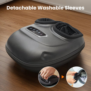 CiLi Foot Massager CILI Shiatsu Foot Massager Machine with Heat, Feet Massager for Plantar Fasciitis Neuropathy, Soles & Instep Heating, Remote Control CL-5225RC