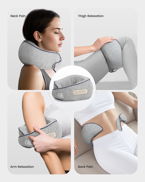 CiLi Neck Massager CiLi Cordless Neck Massager Pillow with Heat, Shiatsu Neck Massager for Pain Relief Deep Tissue, Neck Travel Pillow, 3 Adjustable Intensity CL-6476
