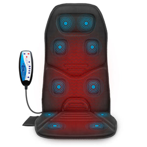 Comfier CF-2206 massage heat cushion – sleek black design for any office chair