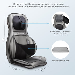 Comfier Back Massager Neck & Back Massager with Air Compress & Shiatsu CF-2309