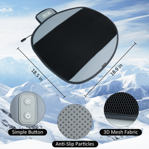 Comfier Cooling Seat Cushion Comfier Cooling Seat Cushion with Fans, Cooling Seat Covers for Car, Quick Cooling & 3 Speed Adjustable, Cooling Car Seat Cushion for Cars Home Office CF-1401