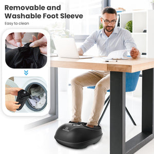 Comfier Foot Massager Comfier 2025 Upgraded Shiatsu Foot Massager Machine with Remote, Deep Kneading Feet Massager with Heat CF-5003RC