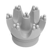 Comfier Fork Head For CF-4902N lnterchangeable Heads for Scalp Massager/Massage Gun