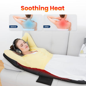 Comfier Full Body Massager COMFIER Full Body Massage Mat Pad for Bed, Massage Chair Pad with 10 Vibration Motors & 5 Massage Modes, Vibrating Heating Massage Mattress Pad for Back,Massager with Auto Shut Off CF-3401
