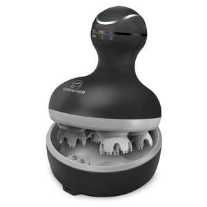 Comfier Head Massager Black Comfier Cordless Hair Scalp Massager, head massager for Hair Growth, Deep Clean and Stress Relax CF-4902