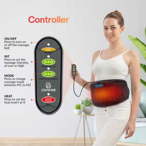 Comfier Lumbar Support & Massager Comfeir Cordless Heating Pad for Back Pain Relief with heat CF-6006
