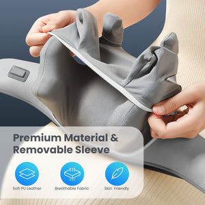 Comfier Neck Massager Comfier Cordless Neck Massager with Heat, Deep Tissue Kneading Massage Pillow for Back Neck and Shoulder, Pain Relief CF-6812