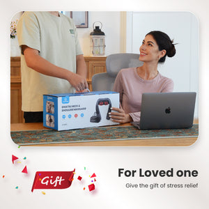 Gift-ready CF-6302UC – the best neck and shoulder massager for loved ones seeking stress relief