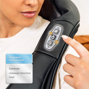 Comfier Neck Massager Comfier Shiatsu Neck and Shoulder Massager, FSA HSA Eligible, Deep Kneading Massage Pillow with Heat, Back Massager, Pillow Massager CF-6302