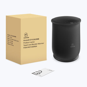 Comfier Bathroom Accessories Comfier Large Towel Warmer, Gifts for Her,Him, Towel Warmers for Bathroom(Black) CF-E1819NB