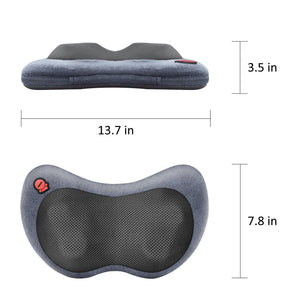 Comfier Comfier Shiatsu Back Massage Pillow, Neck and Shoulder Masssager with Heat - 6108G