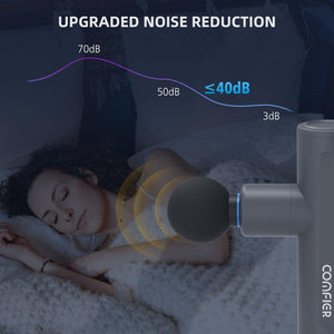 Comfier Full Body Massager Comfier Mini Massage Gun, Upgrade Pocket Sized Percussion Muscle Massager Gun(Gift Box) CF-4910