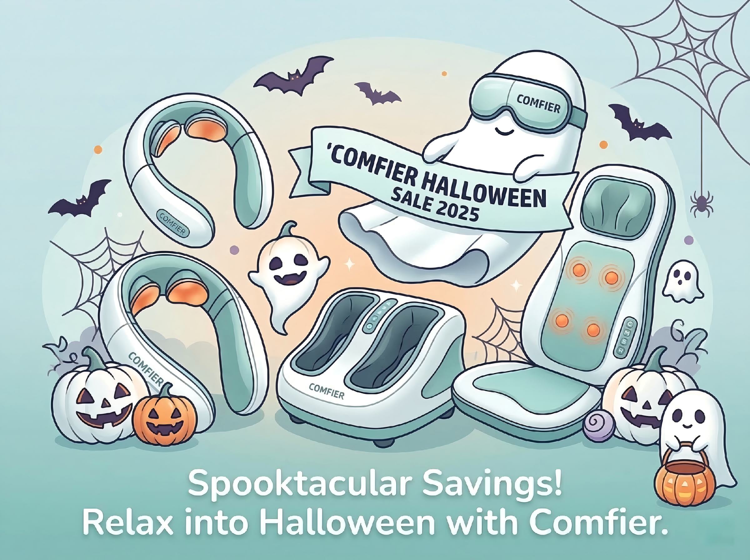 COMFEIR Halloween Sale 2025: Spooktacular Deals on Massage Devices!