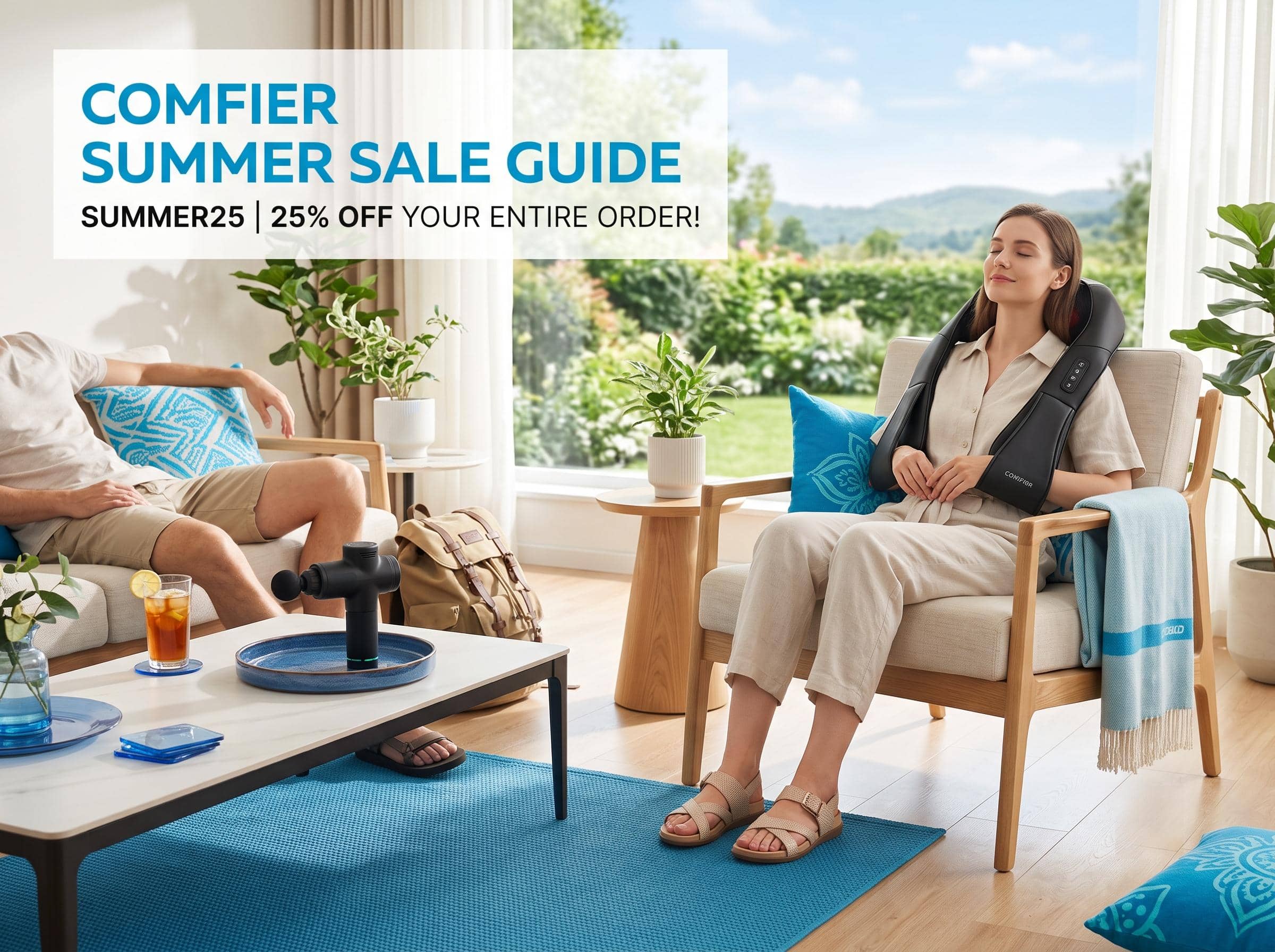 Your Ultimate Summer Unwind: The COMFIER Summer Sale Guide