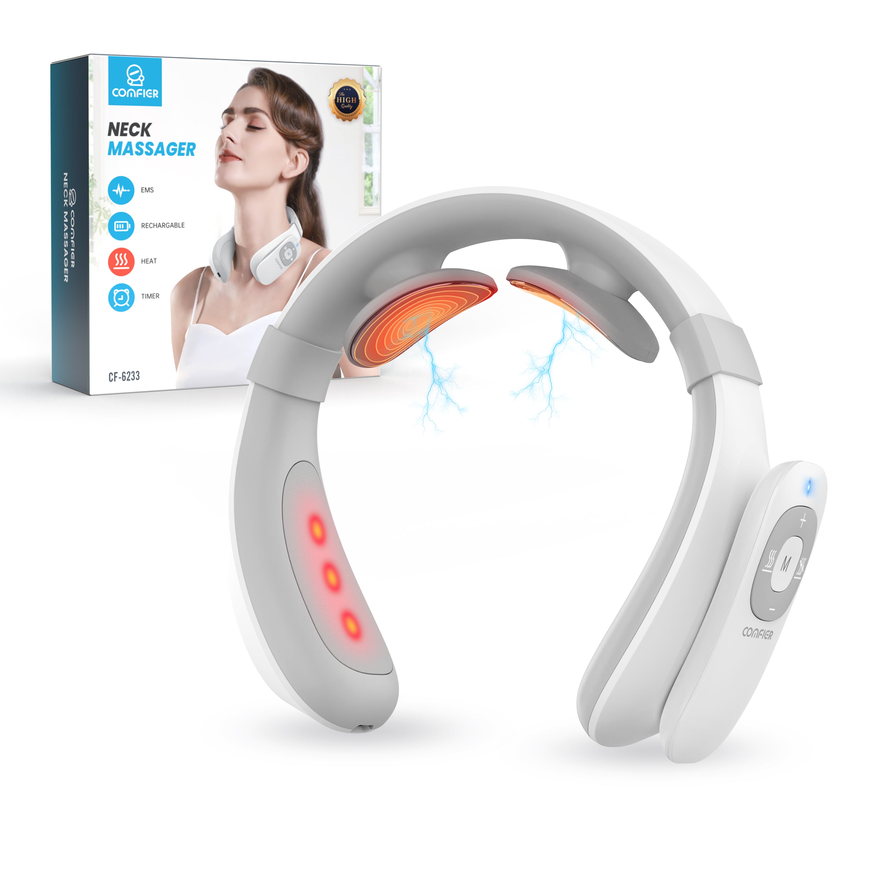 Vibration Neck Massager for Pain Relief