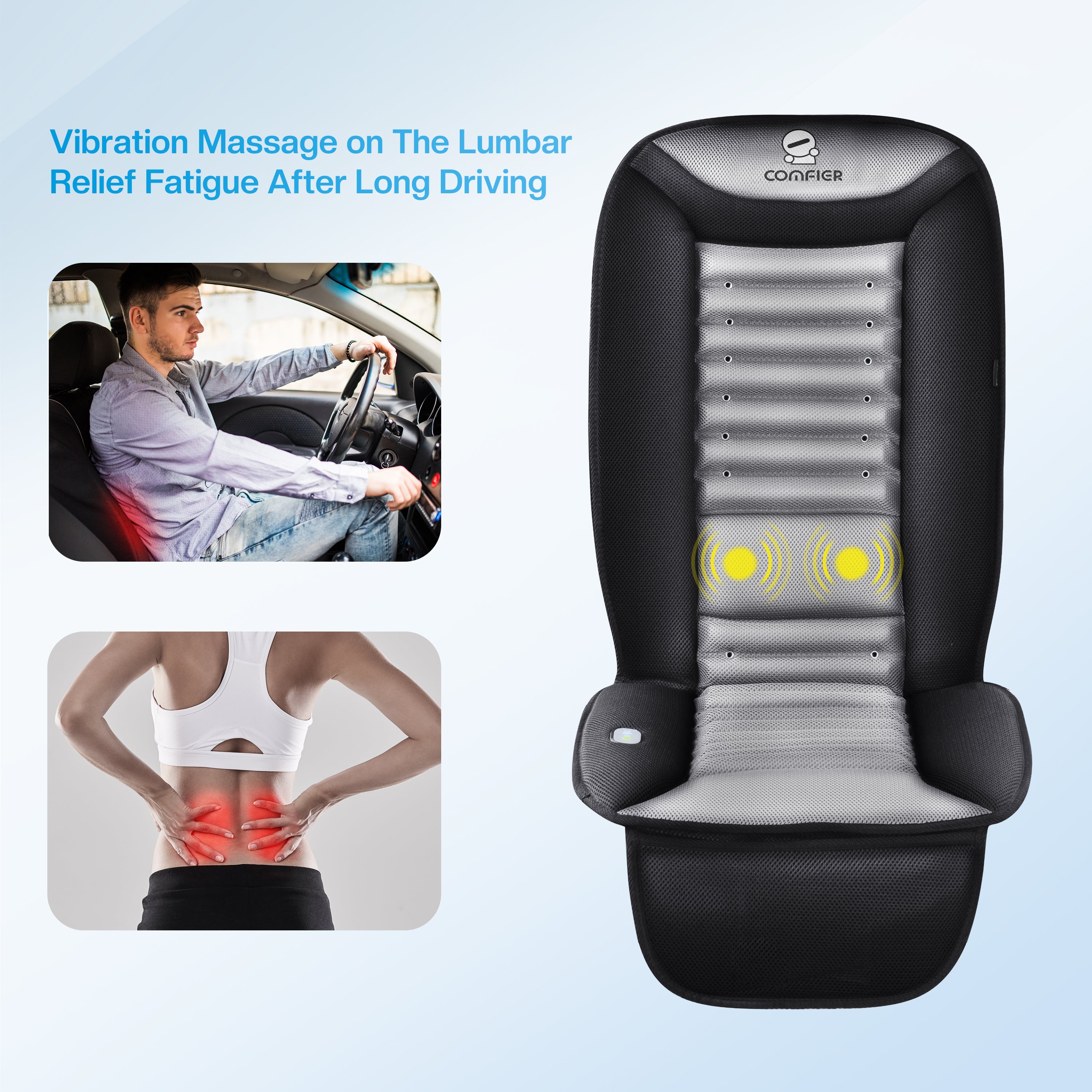 All Seasons Waterproof Car Massage Seat Cushion - China Car Seat