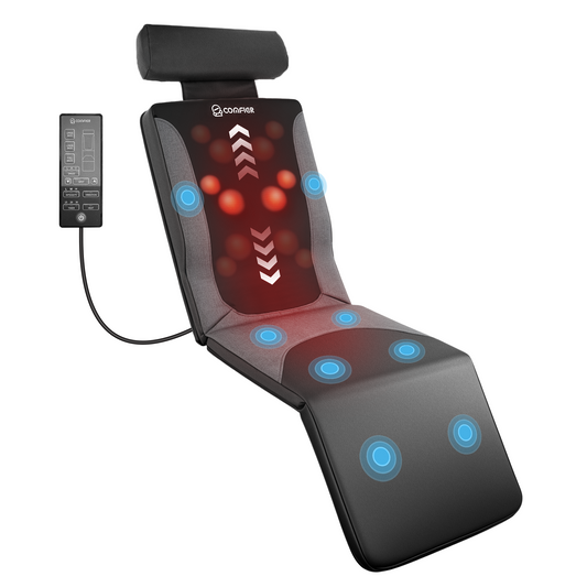 Shiatsu Full Body Massage Mat with Heat, Back Massage Pad - 3407
