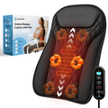 Ultra-Slim Back Massager with Heat, Up–Down Moving 10 Massage Nodes - 1515