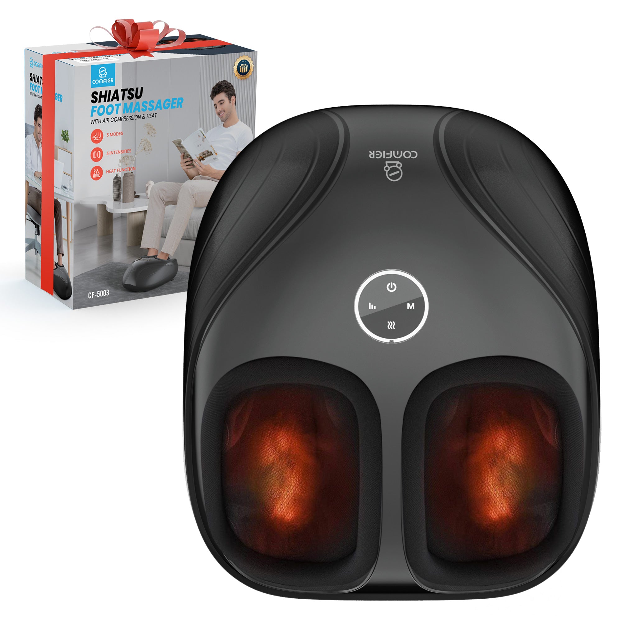 2025 Upgraded Shiatsu Foot Massager - 5003