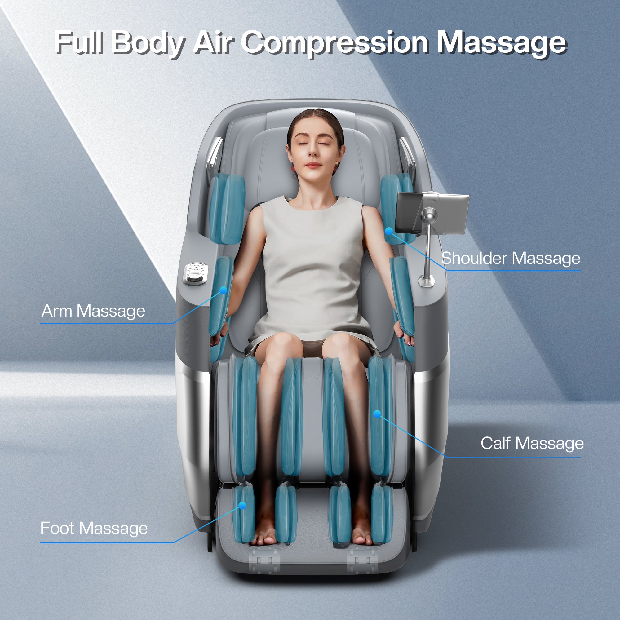 COMFIER 2023 Upgraded Massage Chair Full Body-CF--9318GRY