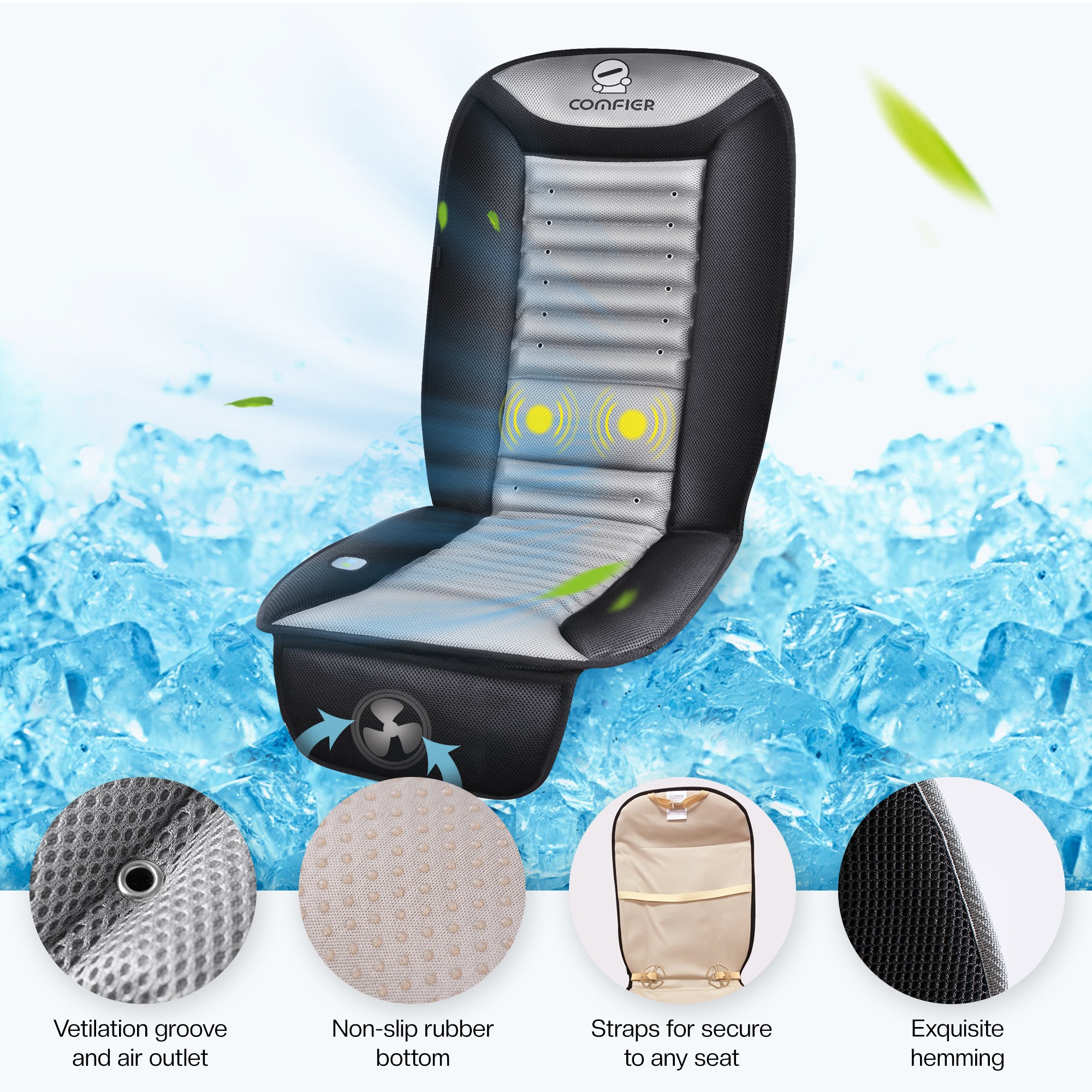 Snailax Cooling Car Seat Cushion, 17 Clever Products to Keep You Cool in  the Summer Heat, All From