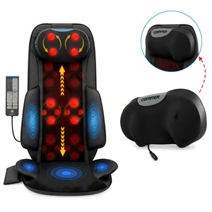 COMFIER 2523 massage chair pad with detachable neck massager pillow