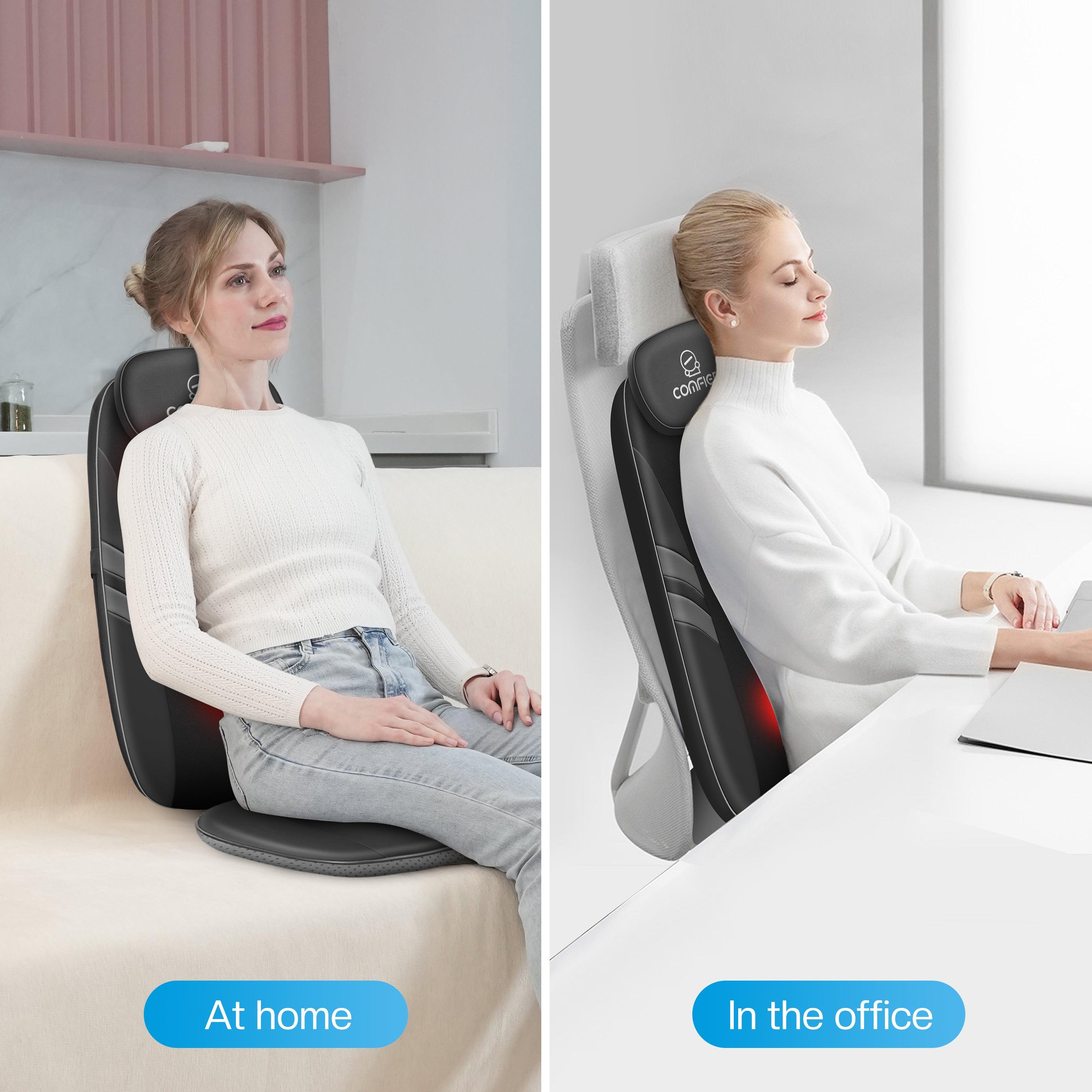 Comfier Back Massager Comfier Back Massager for Back Pain Relief with APP Control, Shiatsu Massage Chair Pad CF-2506
