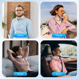 Comfier Comfier Portable Intelligent Electric Pulse Neck Massager with Heat for Pain Relief CF-6322