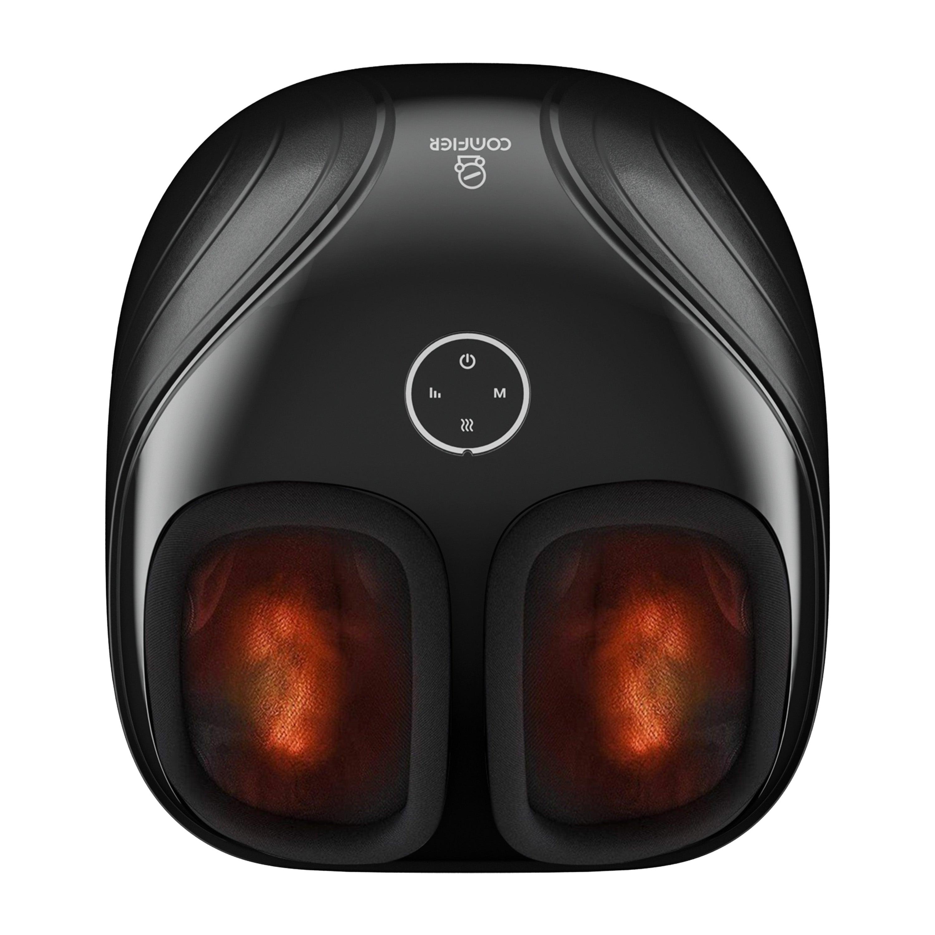 Comfier Foot Massager CF-5003 (without Remote) Comfier 2025 Upgraded Shiatsu Foot Massager Machine with Remote, Deep Kneading Feet Massager with Heat CF-5003RC