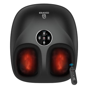 Comfier Foot Massager CF-5003RC Comfier 2025 Upgraded Shiatsu Foot Massager Machine with Remote, Deep Kneading Feet Massager with Heat CF-5003RC