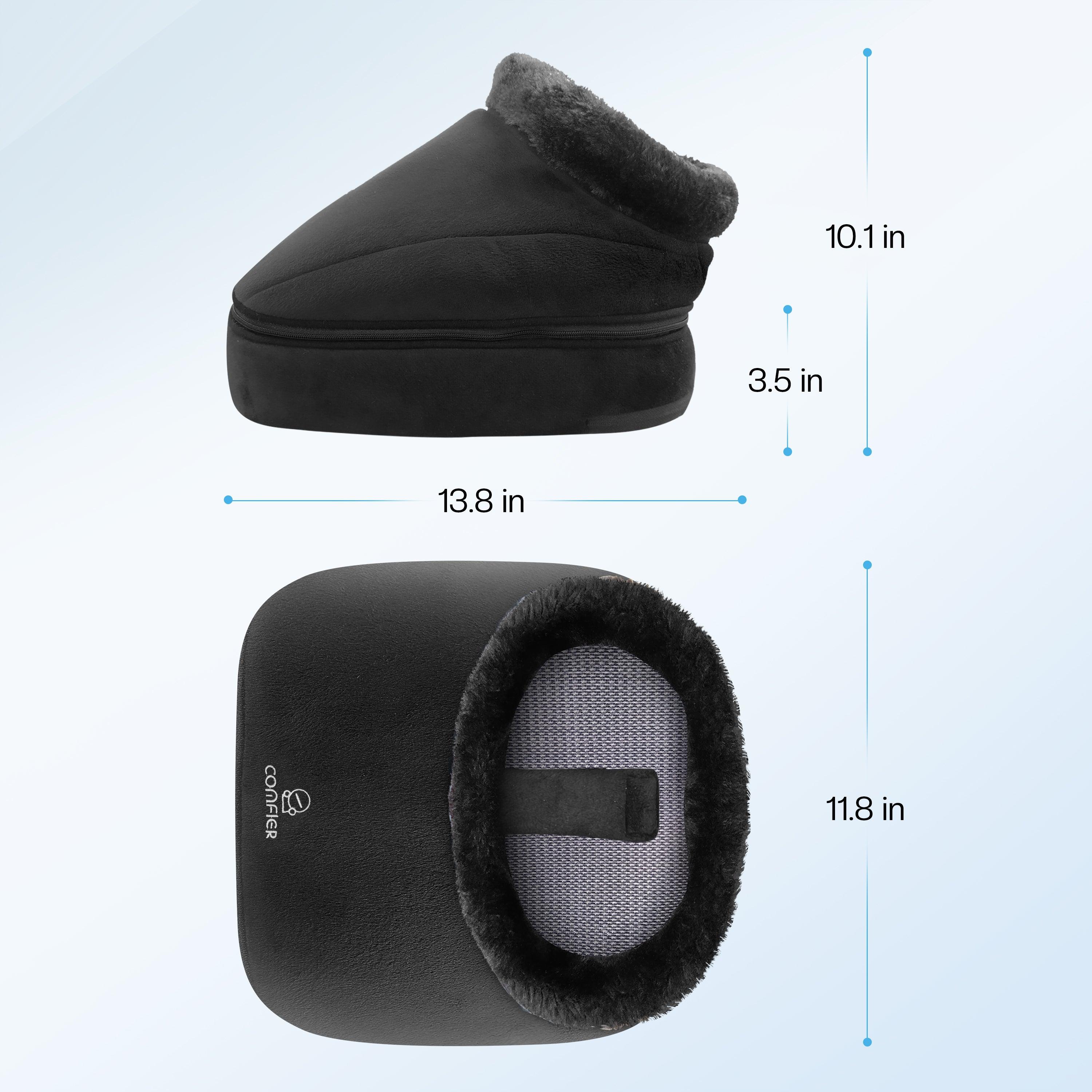 Comfier Foot Massager Comfier Foot Massager with Heat, Electric Foot Warmer for Women, Men, Shiatsu Feet Massager Machine for Plantar Fasciitis, 2-in-1 Foot & Back Massager, Foot Heater,Valentine's Day Gift CF-5202N