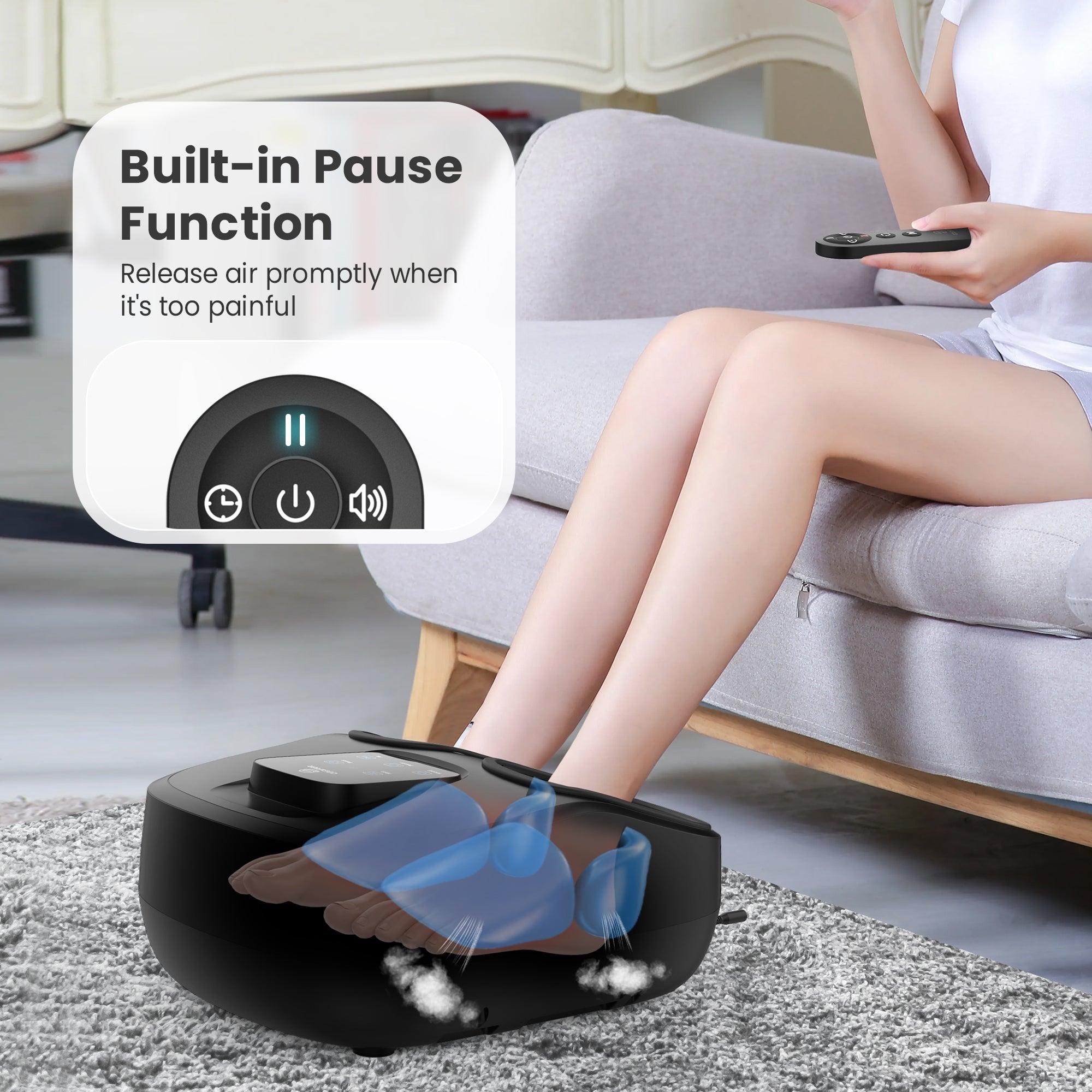 Comfier Foot Massager Comfier Shiatsu Deep Kneading Foot Massager with Remote Control CF-5250N