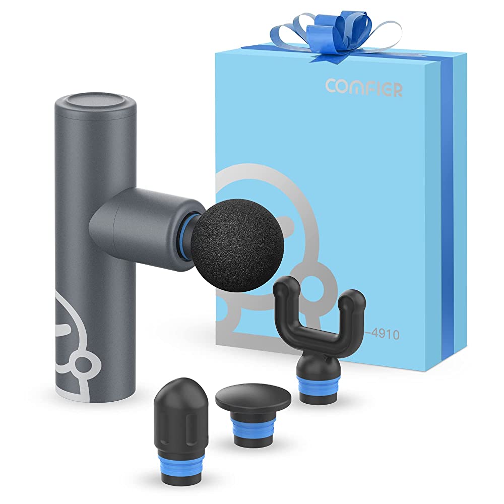 Comfier Full Body Massager Comfier Mini Massage Gun,Upgrade Pocket Sized Percussion Muscle Massager Gun CF-4910