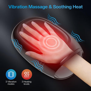 Comfier Hand Massager Comfier Hand Massager Machine for Arthristis, Carpal Tunnel, Hand Massage with Heat and Compression, APP Control, Hand Wrist Finger Massager with Vibration CF-4101