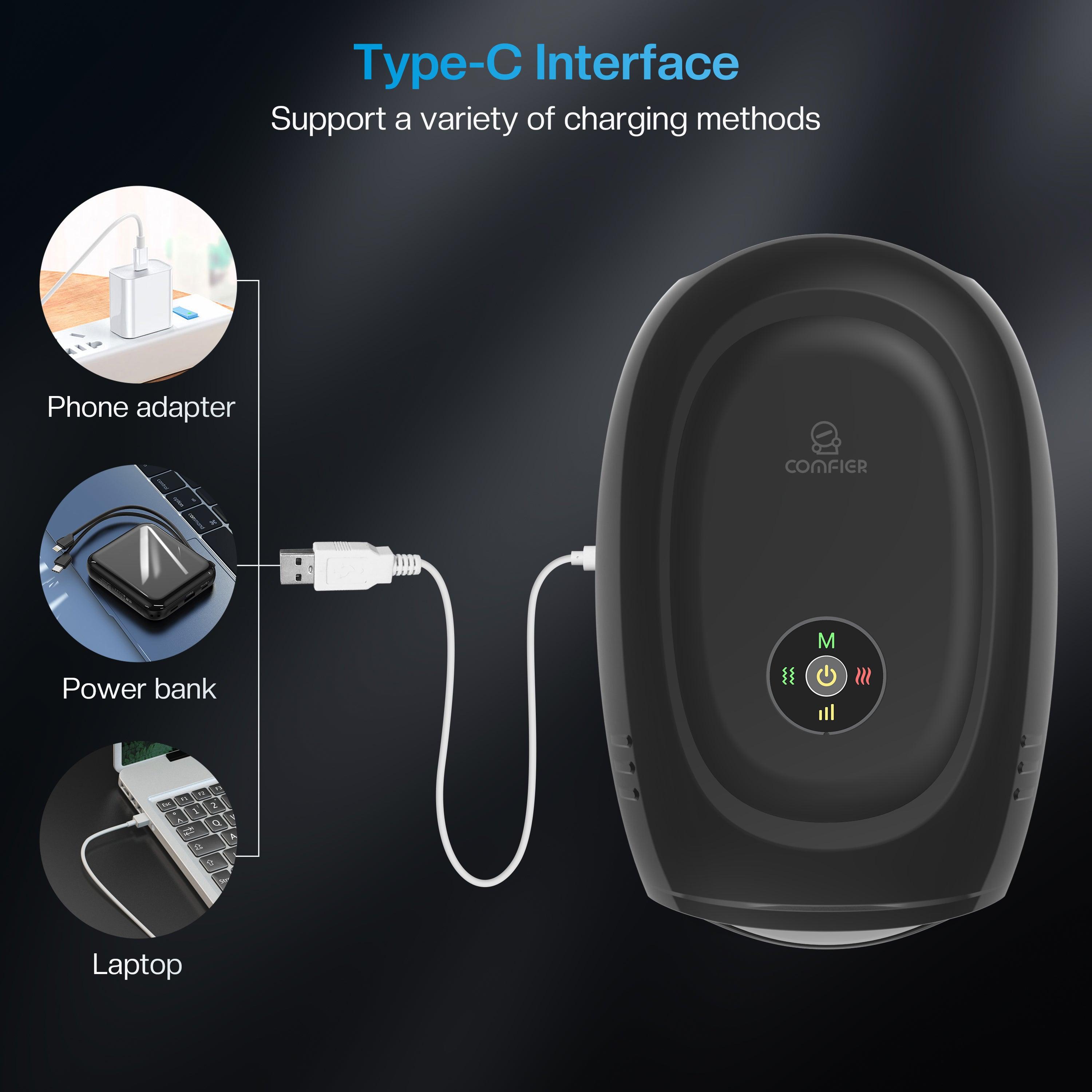 Comfier Hand Massager Comfier Hand Massager Machine for Arthristis, Carpal Tunnel, Hand Massage with Heat and Compression, APP Control, Hand Wrist Finger Massager with Vibration CF-4101