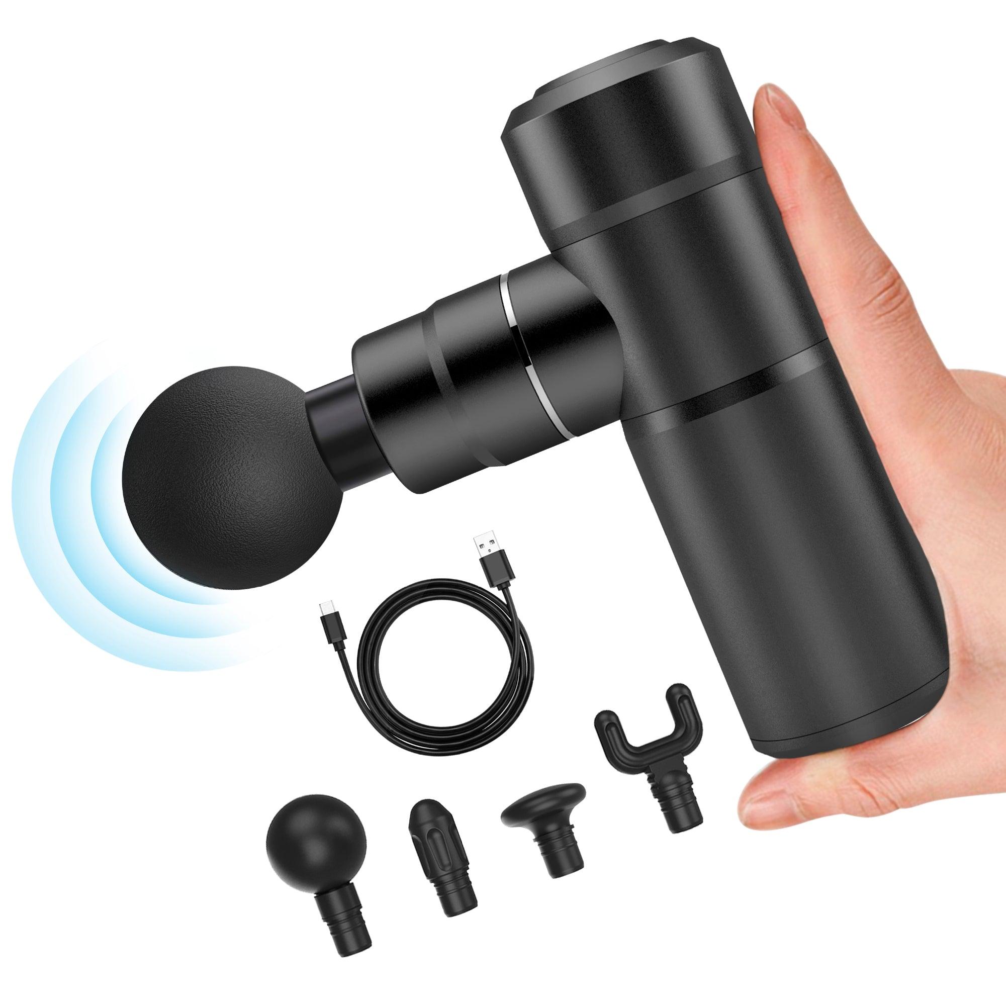 Comfier Hand Massager Comfier Mini Massage Gun, Deep Tissue Small Massager Gun, USB Charging Percussion Muscle Gun CF-4909