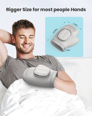 Comfier Hand Massager Comfier Wireless Hand Massager with Heat and Compression, 2025 Updated Hand Massager for Arthritis and Carpal Tunnel, Wrist Massager, Larger Electric Hand Massage CF-4403