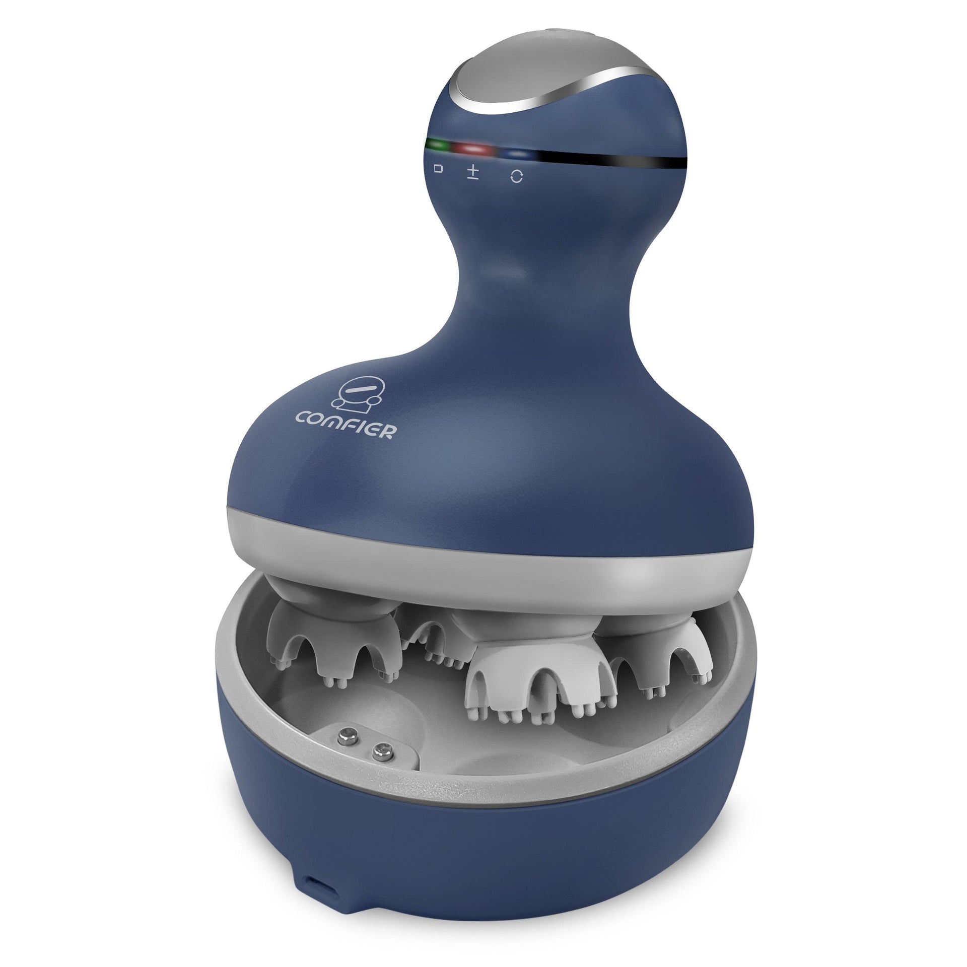 Comfier Head Massager Blue Comfier Cordless Hair Scalp Massager, head massager for Hair Growth, Deep Clean and Stress Relax CF-4902