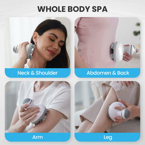 Comfier Head Massager Comfier Electric Scalp Massager Hair Growth, Cordless Head Massager Scalp Stress Relax, Waterproof Handheld Hair Scratcher with 84 Silicone Nodes CF-4902N