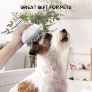 Comfier Head Massager Comfier Electric Scalp Massager Hair Growth, Cordless Head Massager Scalp Stress Relax, Waterproof Handheld Hair Scratcher with 84 Silicone Nodes CF-4902N