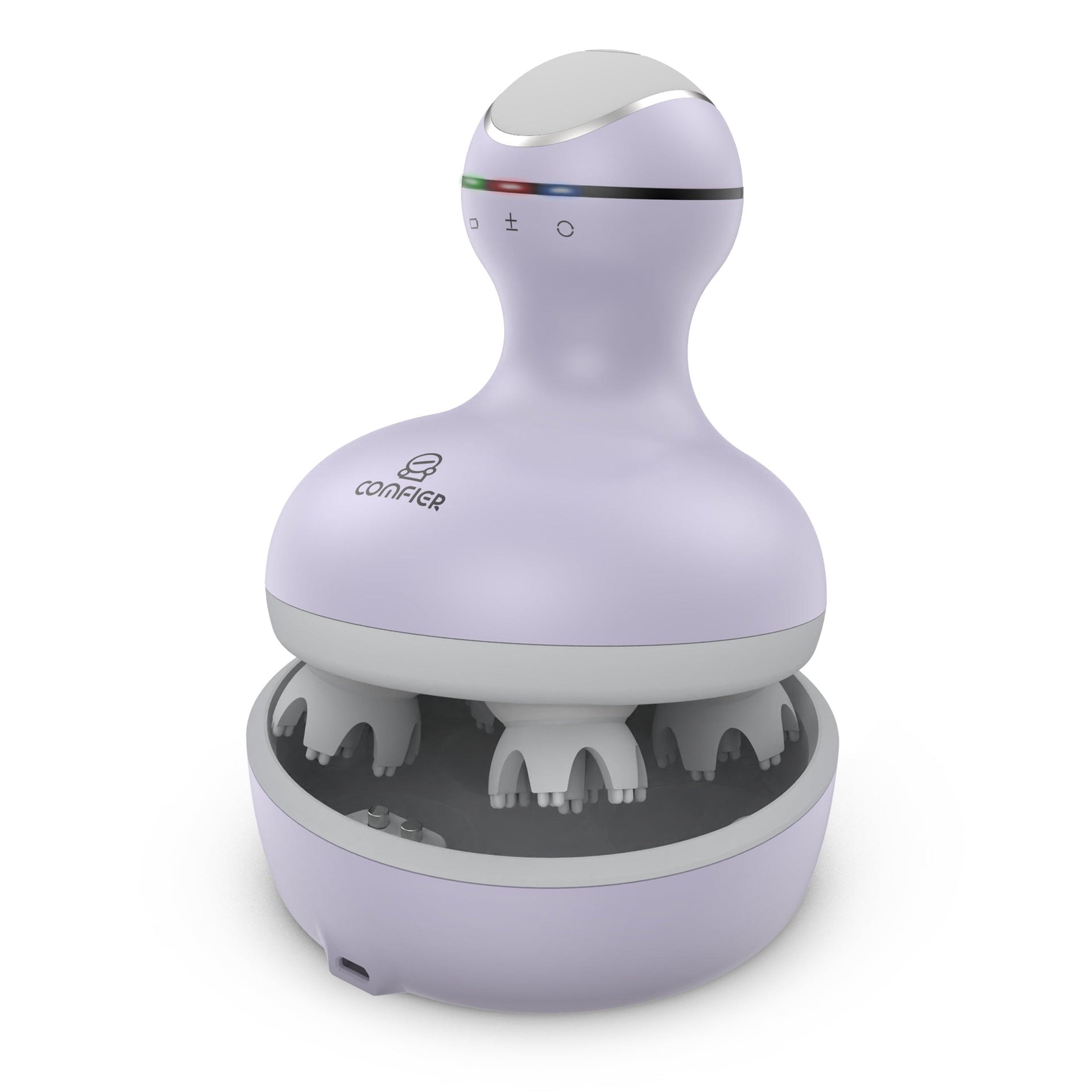 Comfier Head Massager Purple Comfier Cordless Hair Scalp Massager, head massager for Hair Growth, Deep Clean and Stress Relax CF-4902