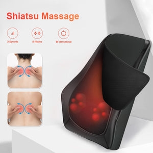 Comfier Lumbar Support & Massager Comfier Back & Neck Massager for Back&Neck Pain Relief CF-1228