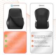 Comfier Lumbar Support & Massager Comfier Back & Neck Massager for Back&Neck Pain Relief CF-1228