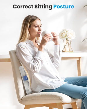 Comfier Lumbar Support & Massager Comfier Ergonomic Back Support for Office Chair, Lumbar Support with Up & Down Adjustment,Ergonomic Lumbar Support Pillow for Office Chair, Lumbar Pillow for Home & Office Desk Chairs CF-1313S