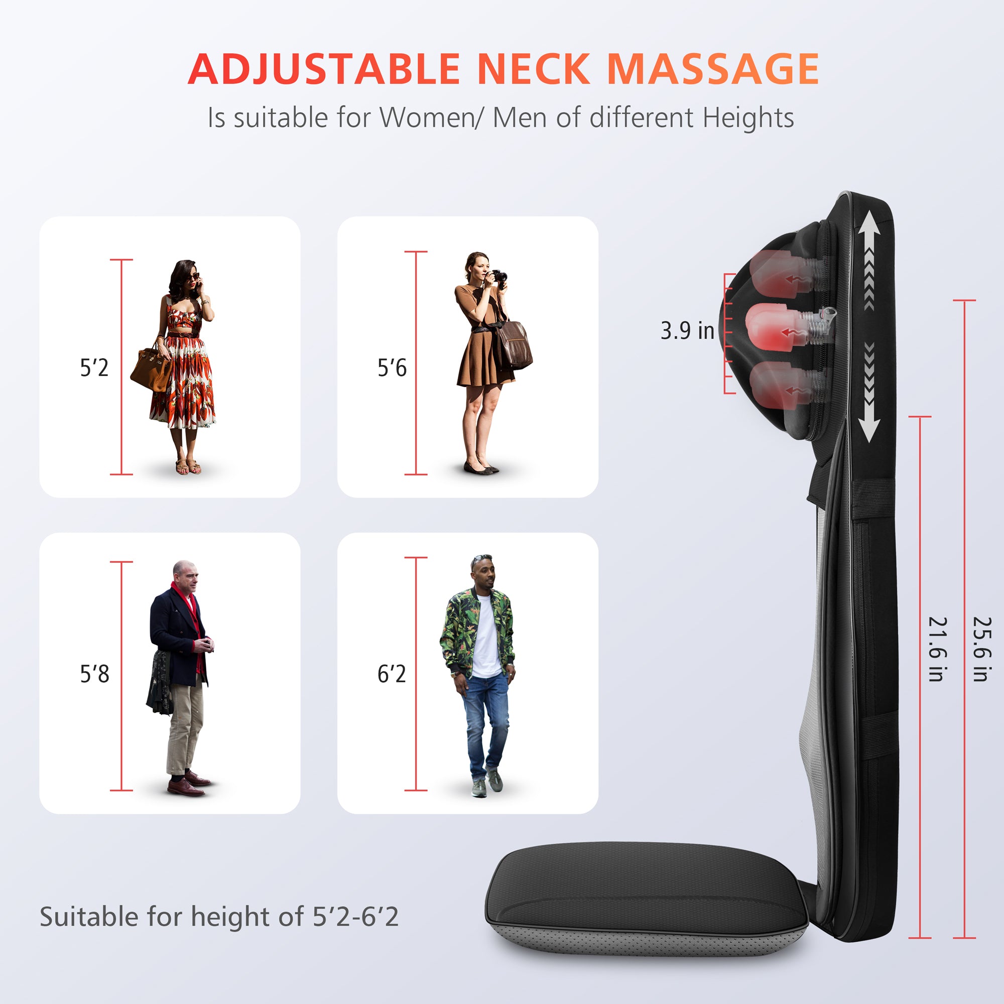 Comfier Shiatsu Neck and Back Massager Review So many functions! 