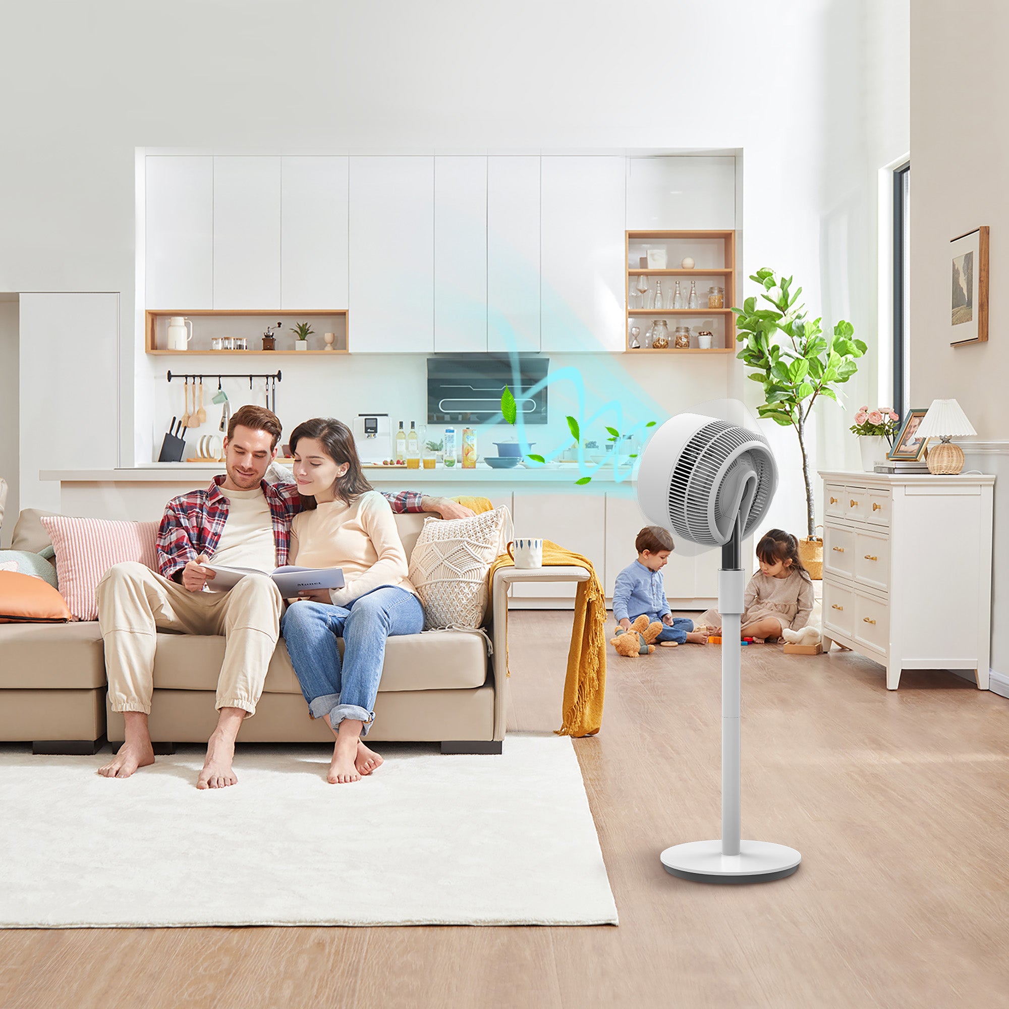 CooCoCo Oscillating Fan with Remote Control-- CO-208