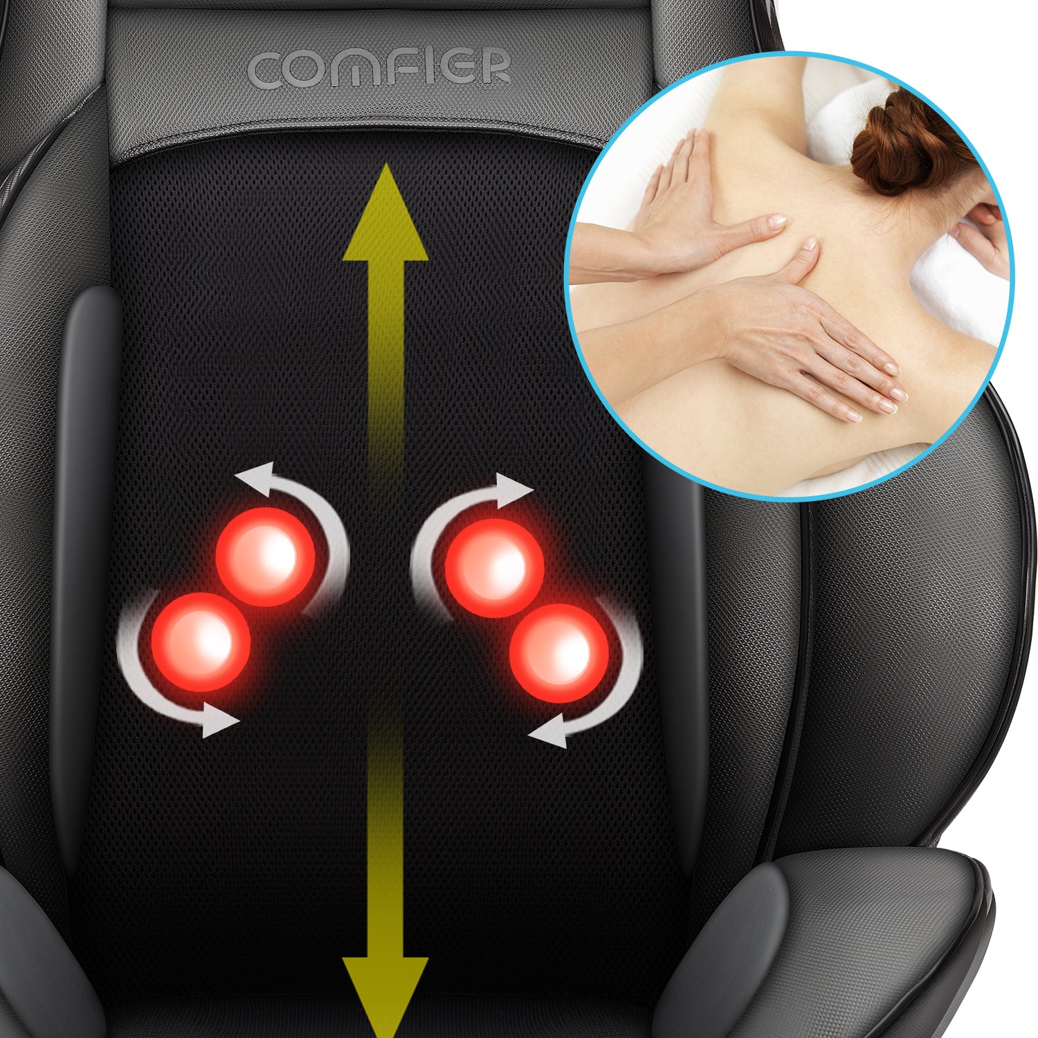 COMFIER CF-2309A Shiatsu Neck and Back Massager REVIEW 