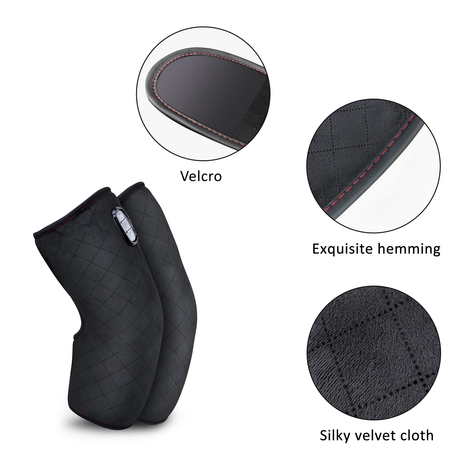 Certified Refurbished - Comfier Heated Knee Brace Wrap with Massage,Vibration Knee Massager with Heat - 5701-USED