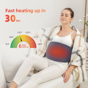 Comfier Comfier Heating Pad for Back Pain Relief, Waist Heated Wrap Belt, Fast Heating CF-6211